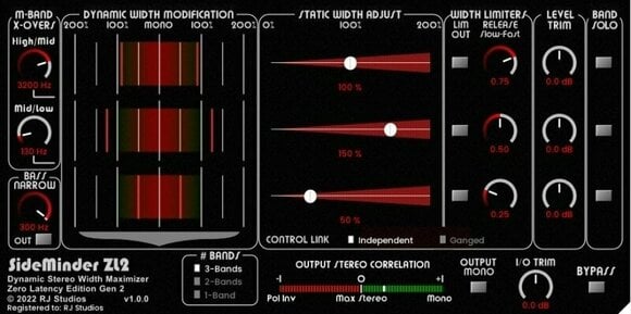Tonstudio-Software Plug-In Effekt Raising Jake Studios SideMinder ZL2 (Digitales Produkt) - 1