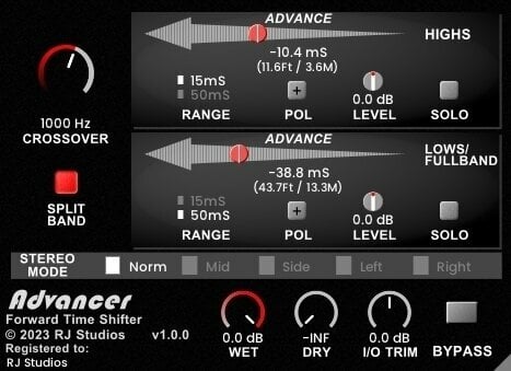 Tonstudio-Software Plug-In Effekt Raising Jake Studios Advancer (Digitales Produkt)