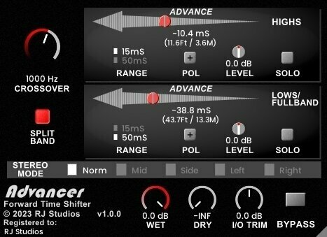 Tonstudio-Software Plug-In Effekt Raising Jake Studios Advancer (Digitales Produkt) - 1