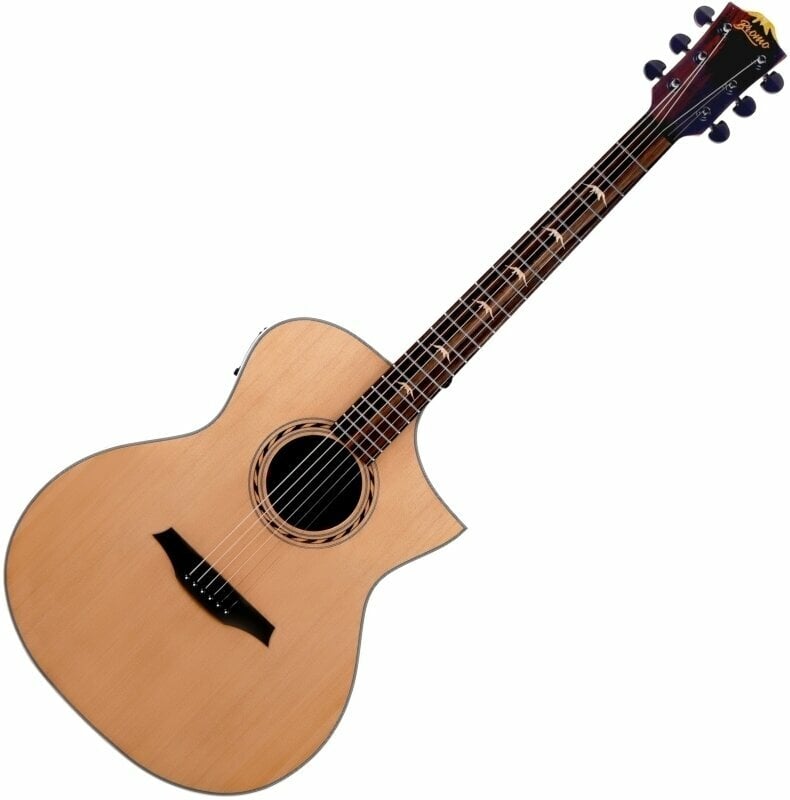 Jumbo akoestische gitaar Bromo BAA4C Natural