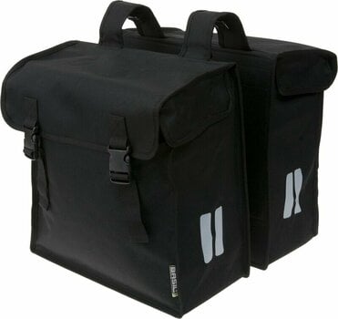 Kolesarske torbe Basil Mara XXL Double Bicycle Bag Black 2XL 47 L - 1