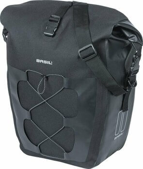 Fahrradtasche Basil Navigator Waterproof L Single Pannier Bag Black L 31 L - 1