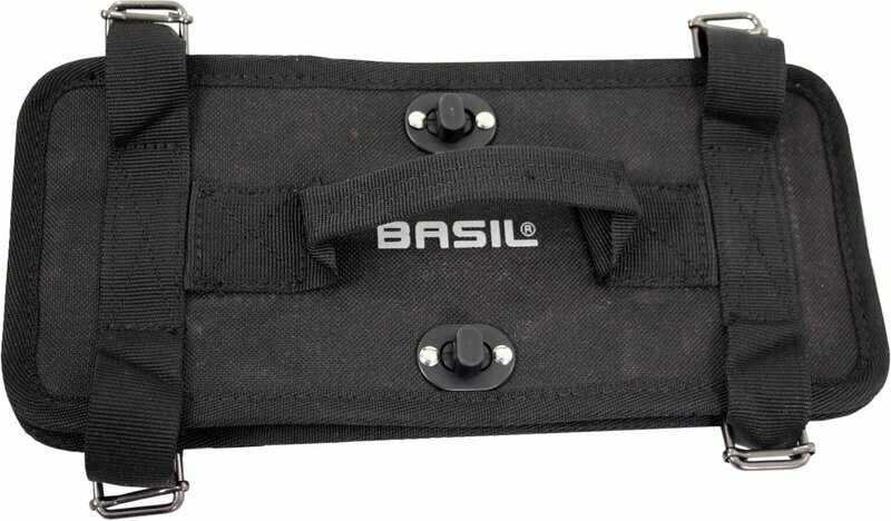 Csomagtartó Basil DBS Plate for Removable Attachment Poliészter Black