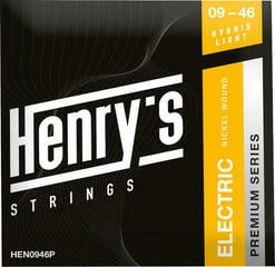 Struny pro elektrickou kytaru Henry's Nickel Wound Premium 09-46 Struny pro elektrickou kytaru