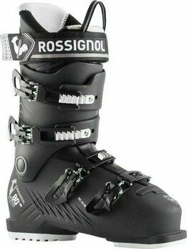 Cipele za alpsko skijanje Rossignol Hi-Speed 80 HV Black/Silver 28,0 Cipele za alpsko skijanje - 1