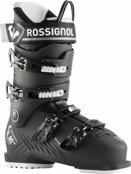 Cipele za alpsko skijanje Rossignol Hi-Speed 80 HV Black/Silver 27,0 Cipele za alpsko skijanje - 1