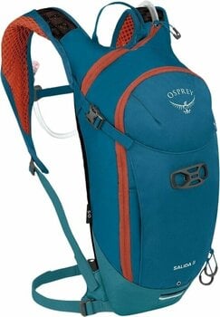 Cycling backpack and accessories Osprey Salida 8 with Reservoir Waterfront Blue Backpack - 1