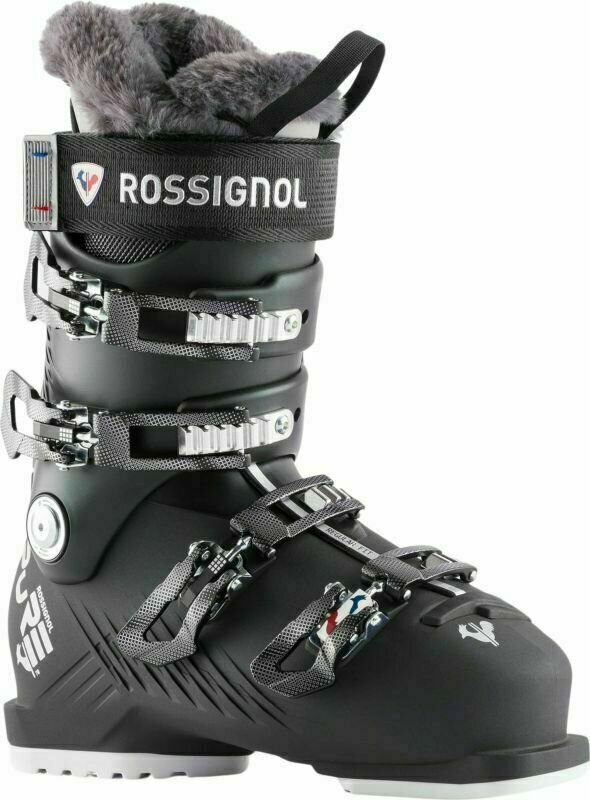 Scarponi sci discesa Rossignol Pure 70 W Metal Black 27,0 Scarponi sci discesa