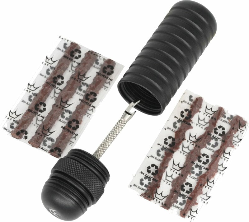 Reifenabdichtsatz Peaty's Holeshot Tubeless Puncture Plugger Kit Black