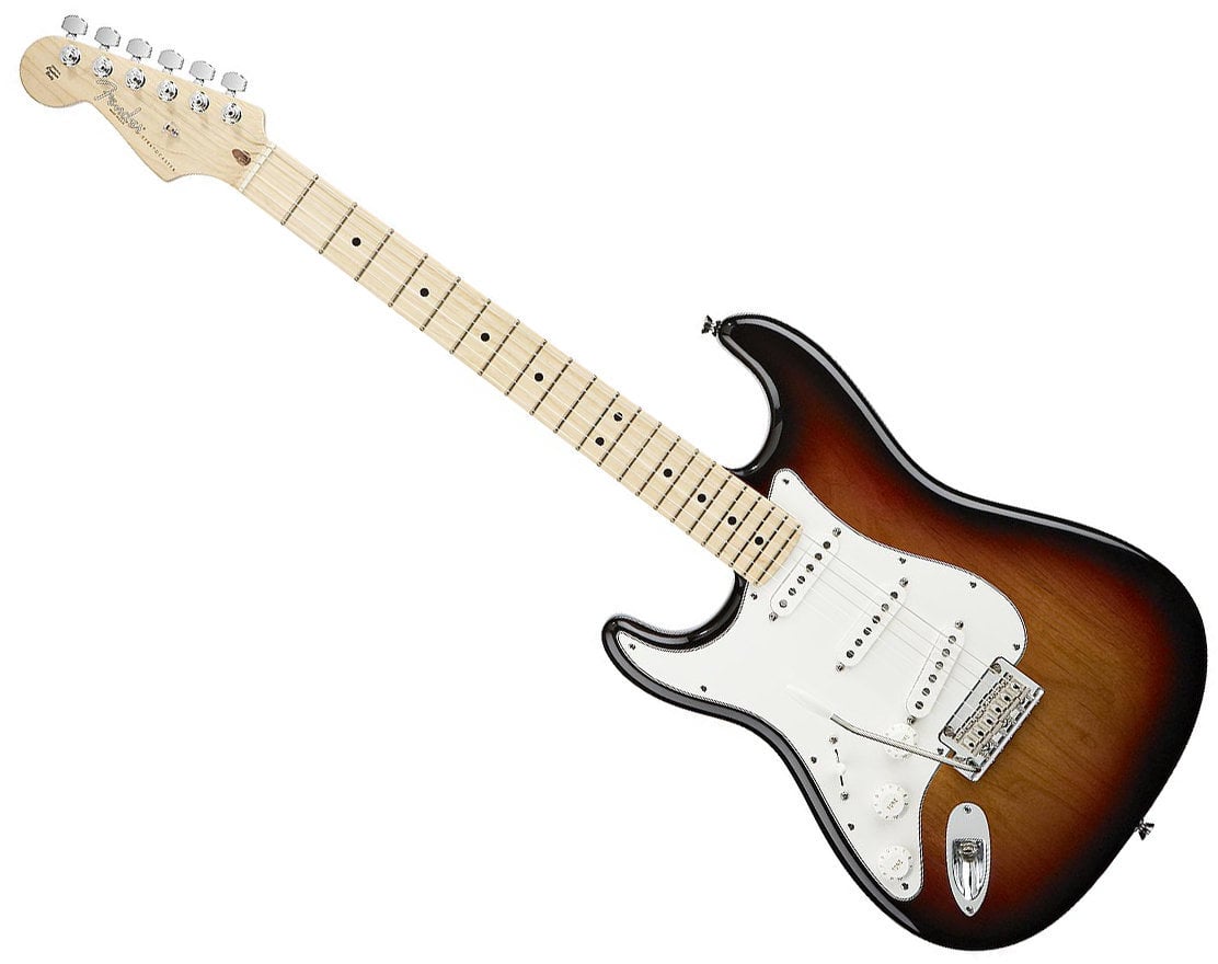 Električna gitara za levoruke Fender American Standard Stratocaster LH MN 3-Color Sunburst