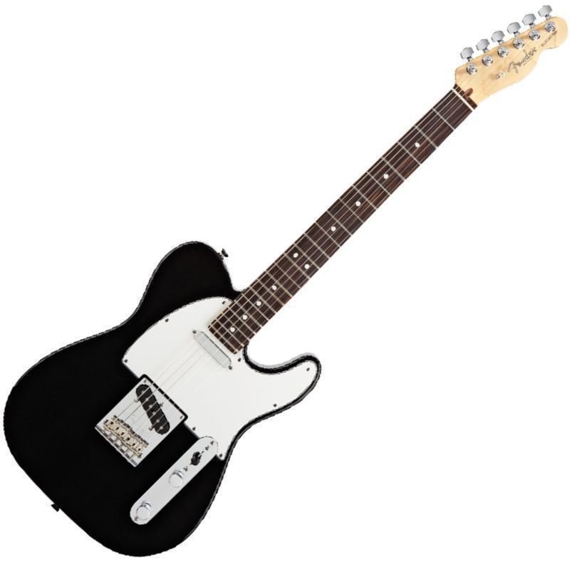 Elektrische gitaar Fender American Standard Telecaster RW Black