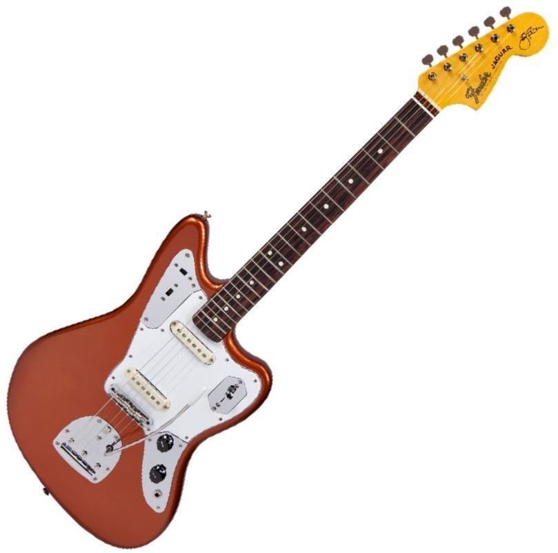 Elektrische gitaar Fender Johnny Marr Jaguar RW Metallic KO