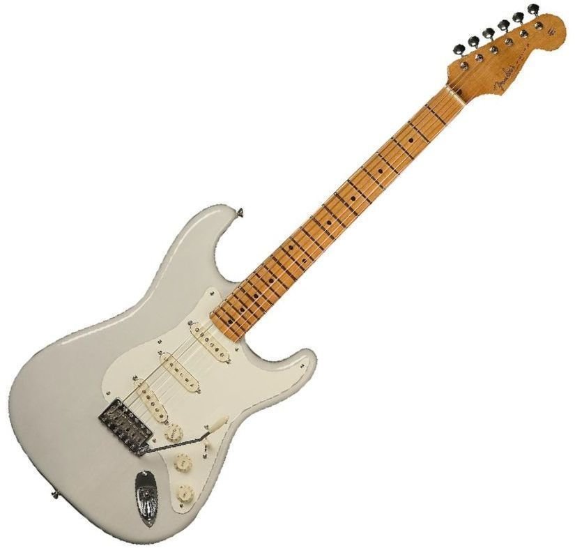 Elektromos gitár Fender Eric Johnson Stratocaster MN White Blonde