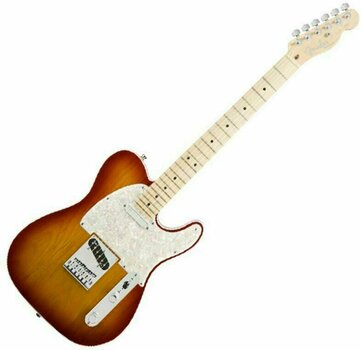 Električna gitara Fender American Deluxe Telecaster MN Aged Cherry Sunburst - 1