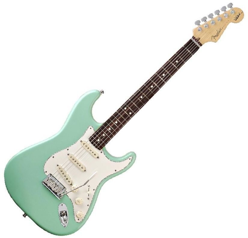 Elektrisk guitar Fender Jeff Beck Stratocaster RW Surf Green
