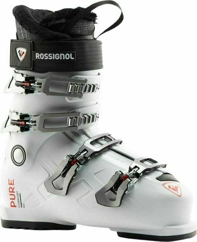 Alpine skistøvler Rossignol Pure Comfort 60 W White/Grey 26,5 Alpine skistøvler