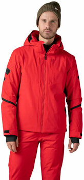 Skijacke Rossignol Fonction Ski Jacket Sports Red M - 1