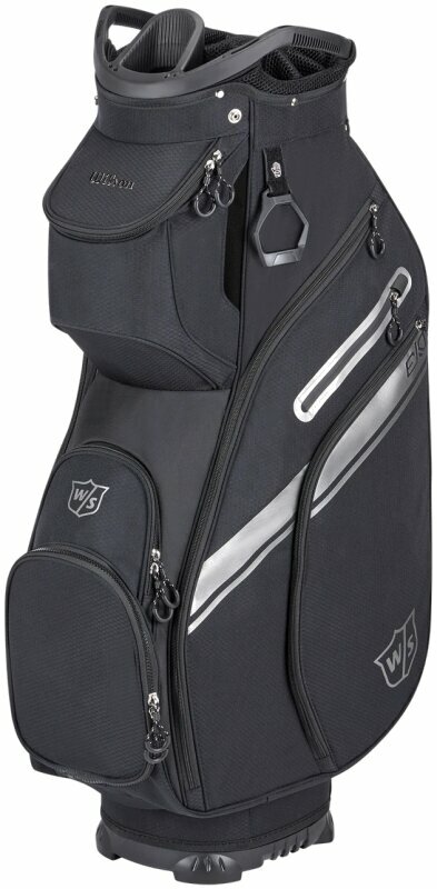 Чантa за голф Wilson Staff Exo II Black/Silver Чантa за голф
