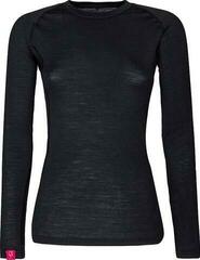 Thermischeunterwäsche Rock Experience Makani 2.0 LS Woman T-Shirt Caviar XL Thermischeunterwäsche