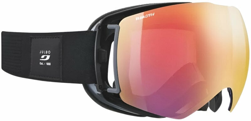 Okulary narciarskie Julbo Lightyear Black/Grey Reactiv 1-3 High Contrast Red Okulary narciarskie