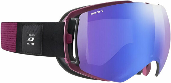Skibriller Julbo Lightyear Black/Purple Reactiv 1-3 High Contrast Blue Skibriller - 1