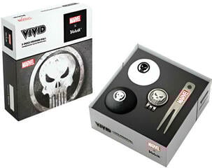 Golfové lopty Volvik Marvel Punisher 2 Golfové lopty