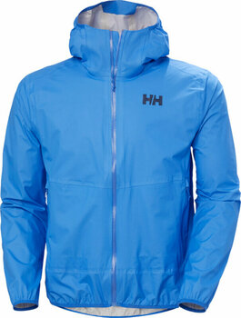 Outdoor Jacket Helly Hansen Verglas 2.5L Fastpack Ultra Blue L Outdoor Jacket - 1