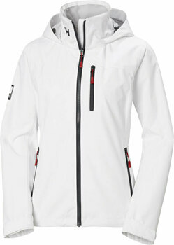 Giacca Helly Hansen Women's Crew Hooded 2.0 Giacca White M - 1