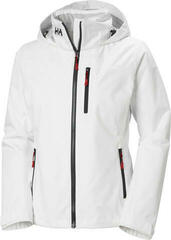 Bunda Helly Hansen Women’s Crew Hooded Midlayer Sailing 2.0 White