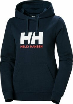 Sweatshirt à capuche Helly Hansen Women's HH Logo 2.0 Sweatshirt à capuche Navy L - 1