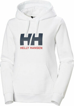 Huppari Helly Hansen Women's HH Logo 2.0 Huppari White L - 1