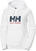 Majica s kapuljačom Helly Hansen Women's HH Logo 2.0 Majica s kapuljačom White L