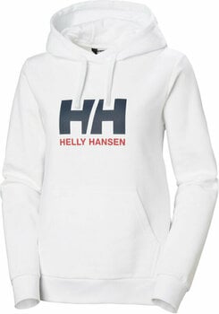 Luvtröja Helly Hansen Women's HH Logo 2.0 Luvtröja White M - 1