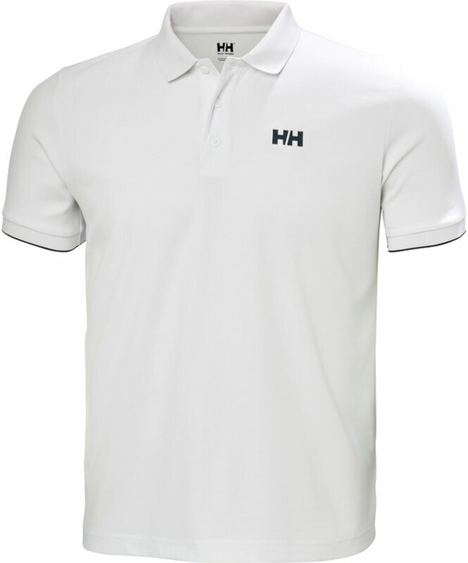 Tričko Helly Hansen Men's Ocean Quick-Dry Polo Tričko White M