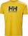 T-Shirt Helly Hansen Men's HH Logo T-Shirt Gold Rush L