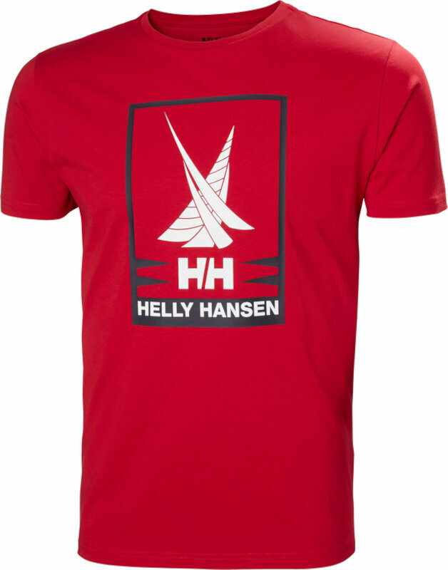 T-Shirt Helly Hansen Men's Shoreline 2.0 T-Shirt Red M