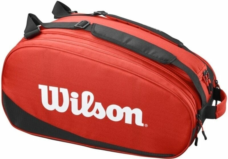 Tenisová taška Wilson Tour Padel Bag Červená Tour Tenisová taška