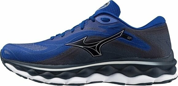 Road running shoes Mizuno Wave Sky 7 Surf the Web/Silver/Dress Blues 41 Road running shoes - 1