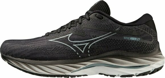 Road маратонки Mizuno Wave Rider 27 Ebony/Illusion Blue/Black 40 Road маратонки - 1