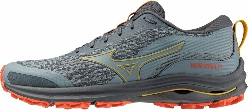Trail running shoes Mizuno Wave Rider TT Lead/Citrus/Hot Coral 42 Trail running shoes
