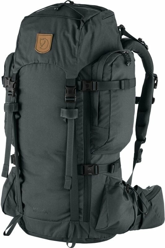 Outdoor Backpack Fjällräven Kajka 55 Black M/L Outdoor Backpack