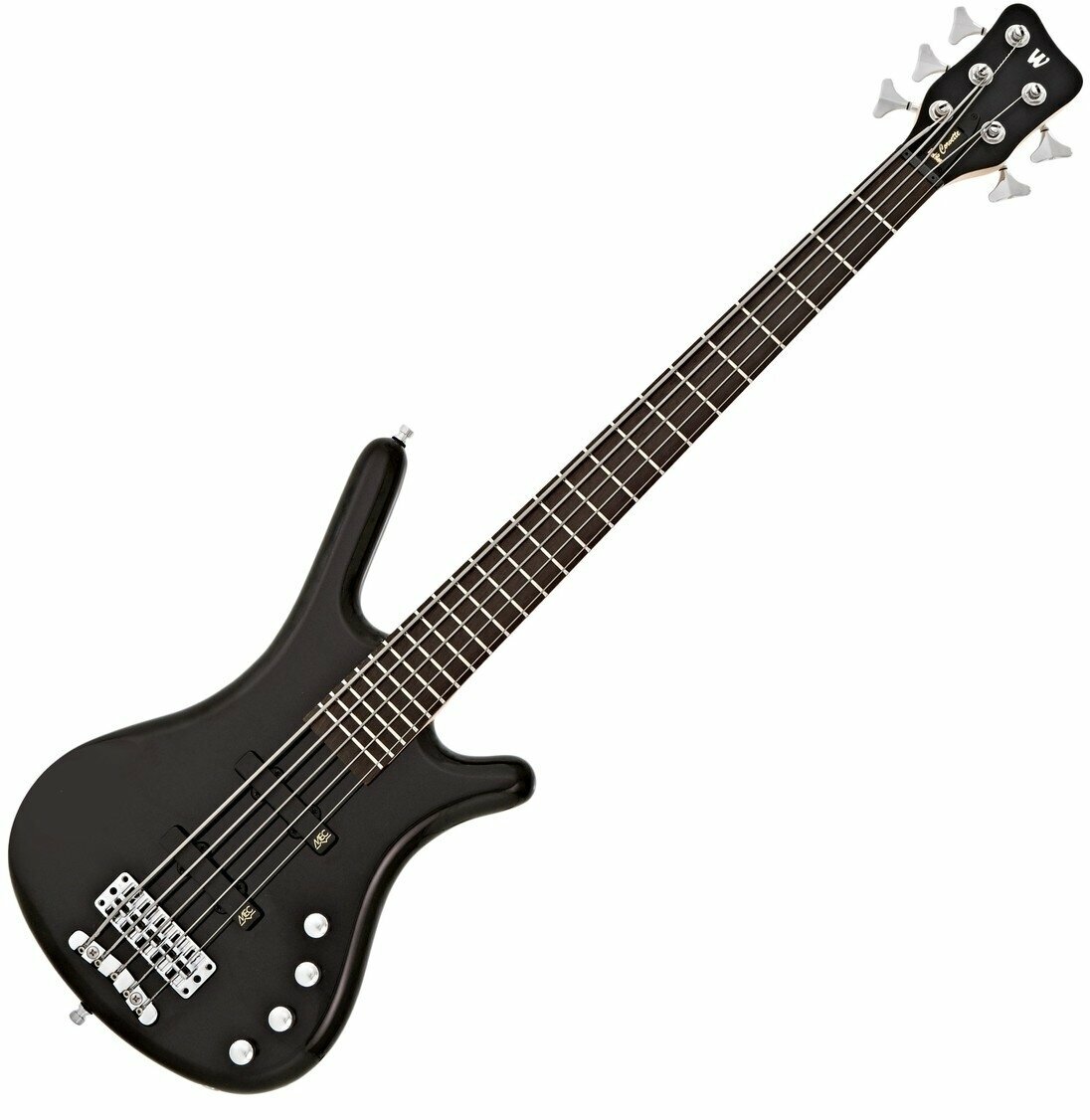 5-string Bassguitar Warwick RockBass Corvette Basic 5 Solid Black