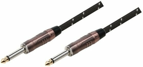 Cablu instrumente Soundking BJJ337 Alb-Negru 5 m Drept - Drept