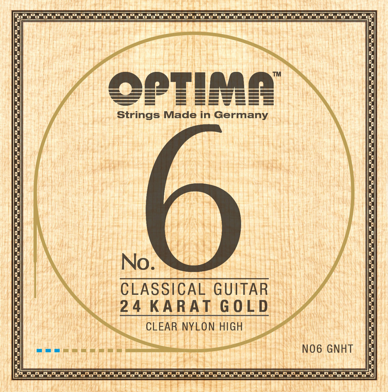 Nylon Strings Optima NO6.GNHT No.6 24K Gold High Nylon