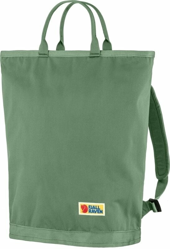 Lifestyle Backpack / Bag Fjällräven Vardag Totepack Patina Green 9 L Backpack