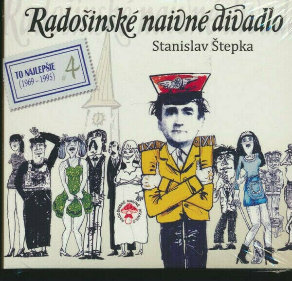 Glasbene CD Radošinské Naivné Divadlo - Vygumuj a napíš / Delostrelci na Mesiaci (2 CD)