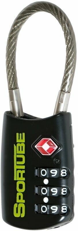 Coffre de toit Sportube TSA 3-Digit Combination Lock Black