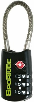 Tagboks Sportube TSA 3-Digit Combination Lock Black - 1