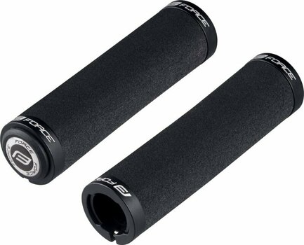 Grips Force Grips Foam Straight With Locking Black 22 mm Grips - 1