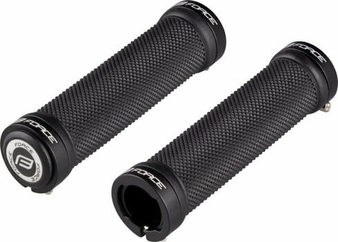 Grips Force Grips Rubber with Locking Black 22 mm Grips - 1